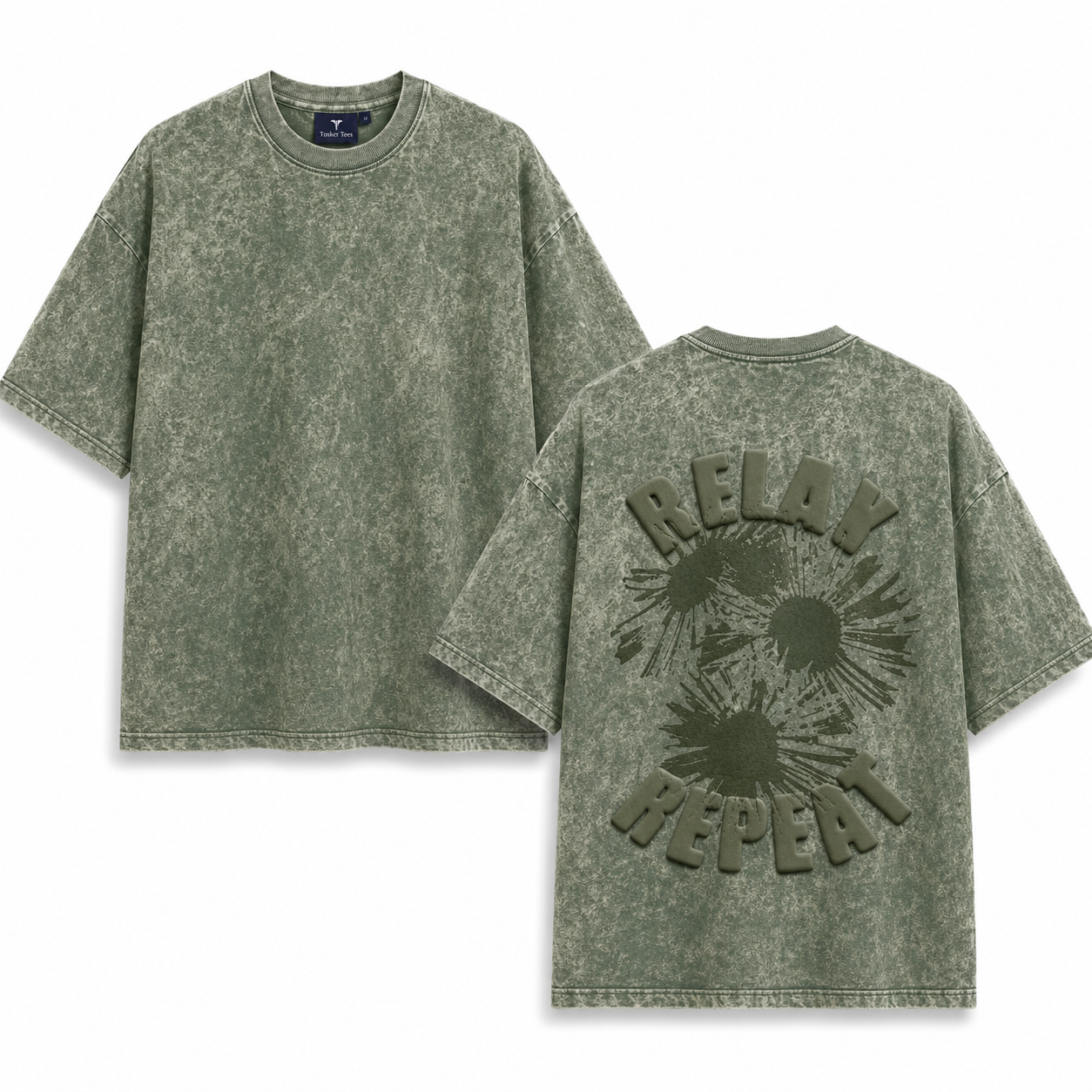 Puff Printed Oversized